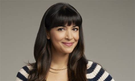 hannah simone hot|Hannah Simone Stuns in Sheer Lace Bodysuit,。